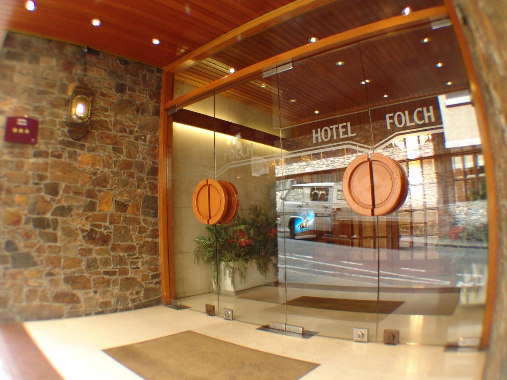 Hotel Folch Sant Julià de Lòria Beltér fotó